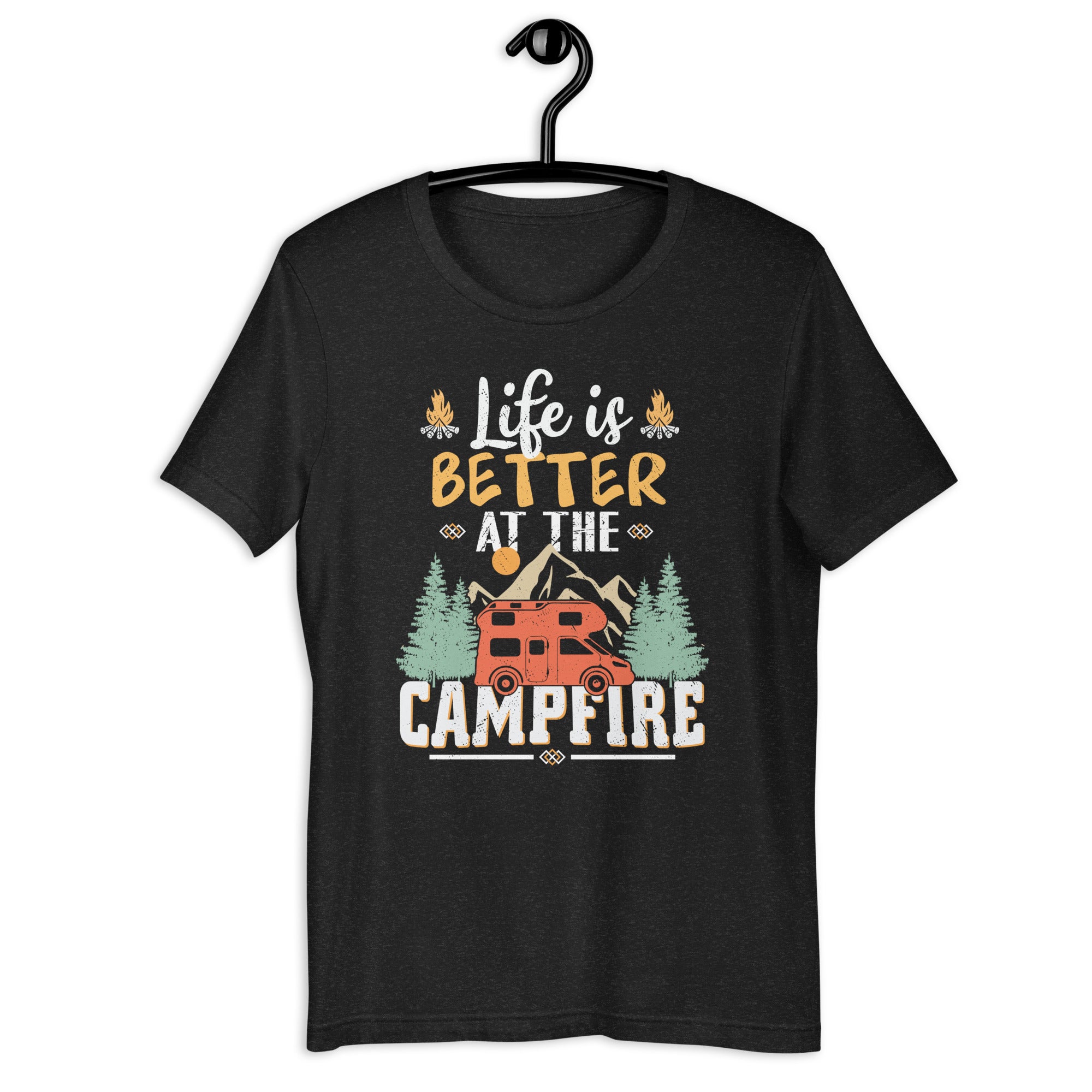 life-is-better-at-the-campfire-funny-camper-camp-camping-unisex-t-shirt